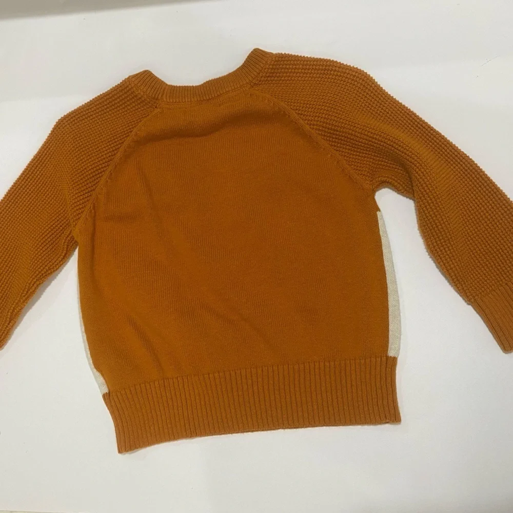 LIKE NEW ✨CAT AND JACK 🤎fox 🦊 knitted sweater